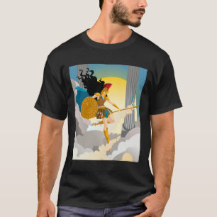 Minva palas athena Greek guddess visdom T Shirt