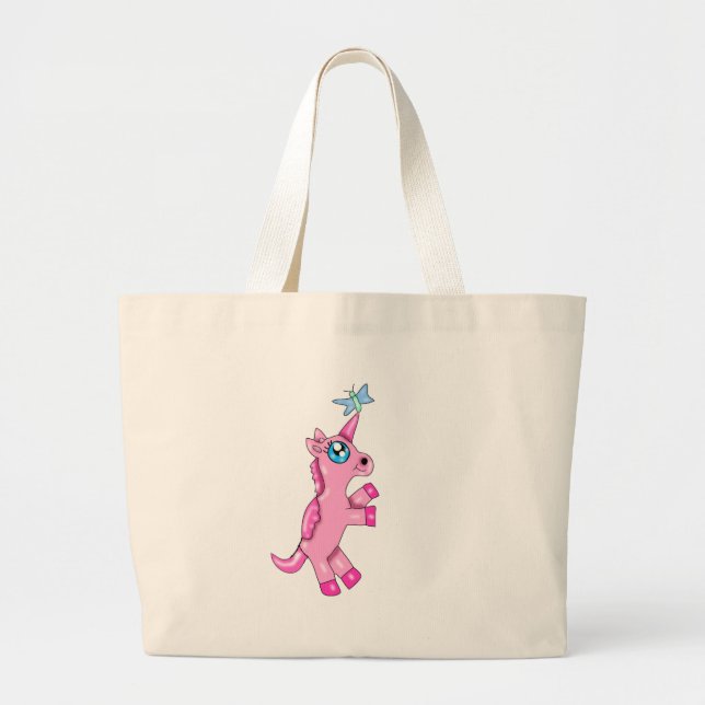 Minxi unicornen jumbo tygkasse (Framsidan)