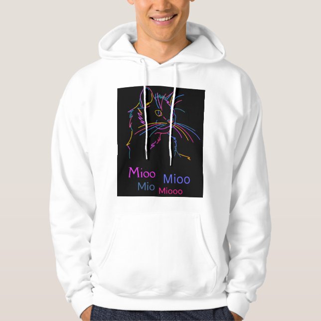 Mio Mio Mysteries: Hemligheter i Kattvärlden Hoodie (Framsida)
