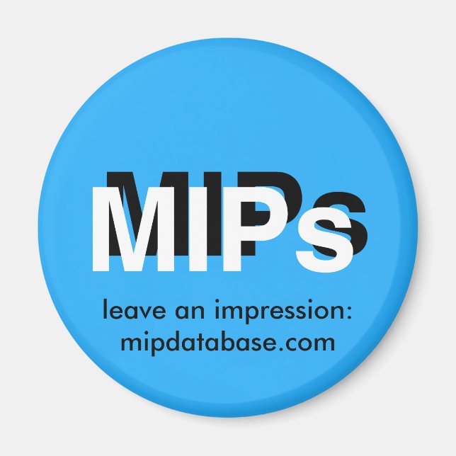 mipdatabase.com logotyp magnet (Framsidan)