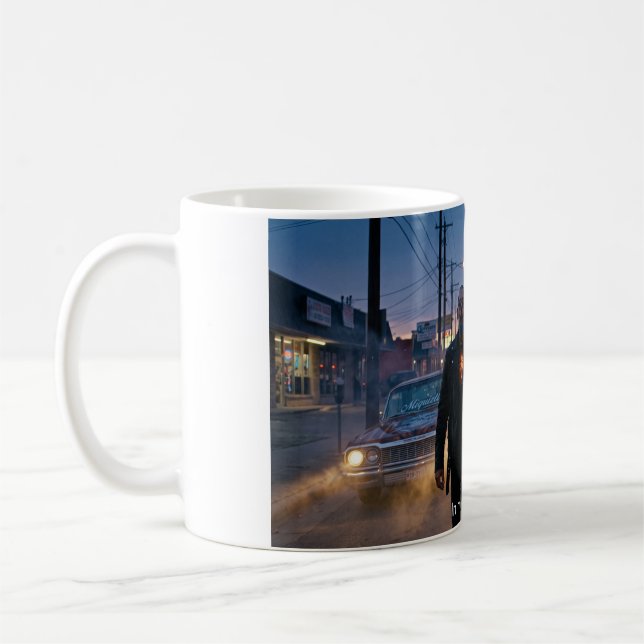 Miquiztli Calavera Par - Kaffemugg (Vänster)