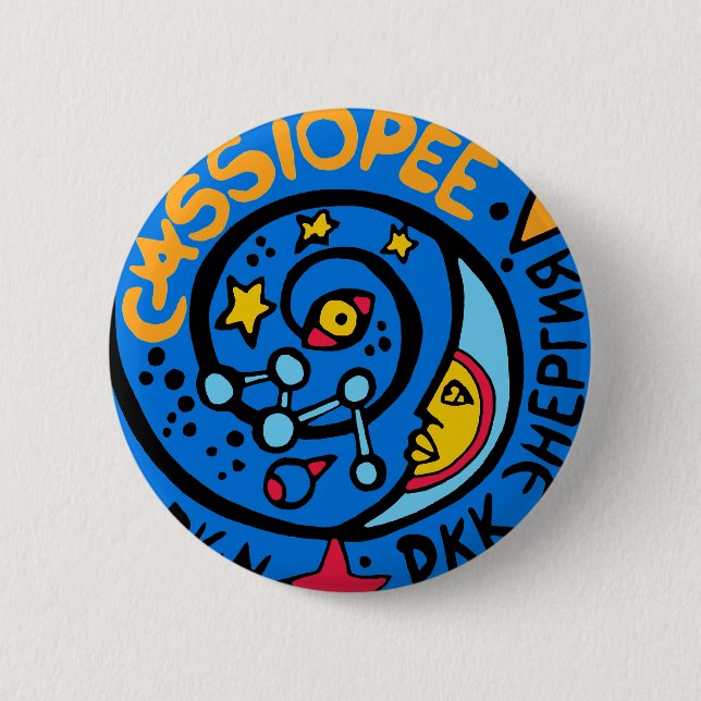 Mir-Cassiopee  Uppdragslapp Logotyp Knapp (Framsida)