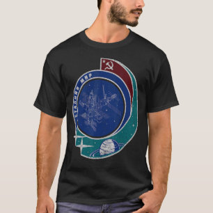 Mir Space Station Modules Sovjet Space Travel Spac T Shirt