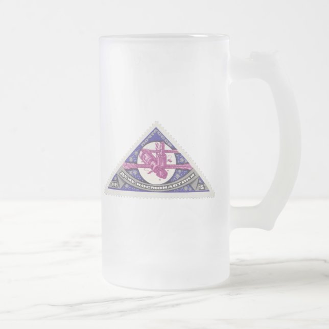 Mir-utrymmestation USSR 1989 Frostat Ölglas (Höger)