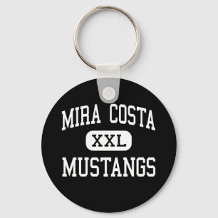 Mira Costa - Mustangs - kick - Manhattan Beach Nyckelring