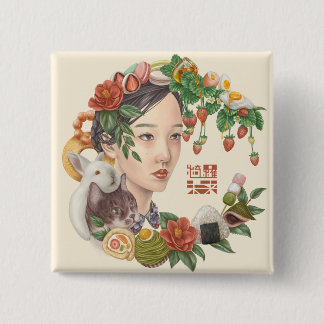 Mira Kira & vänner Knapp