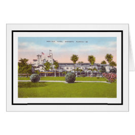 Mira Mar Hotel Sarasota, Florida Hälsningskort