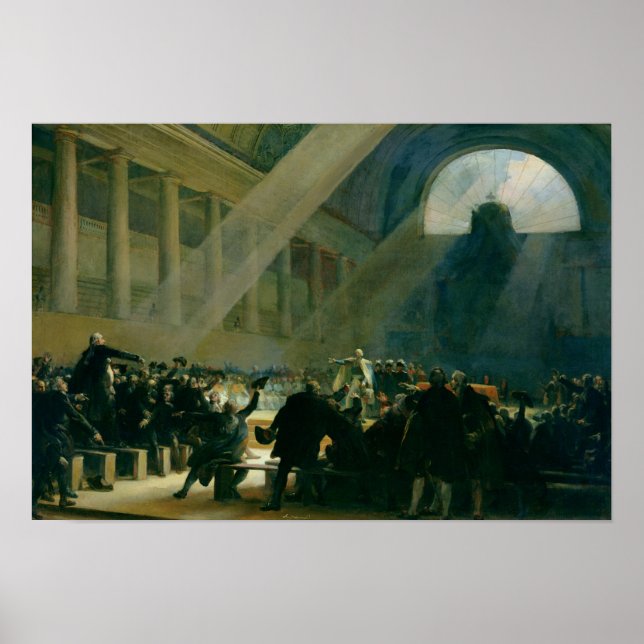 Mirabeau svarar Dreux-Breze Poster (Framsidan)