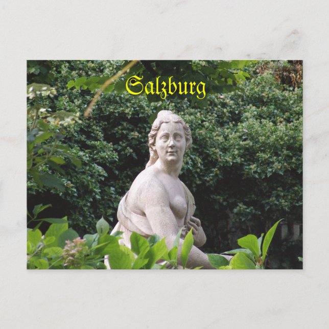 Mirabell Palace - Salzburg Vykort (Framsida)