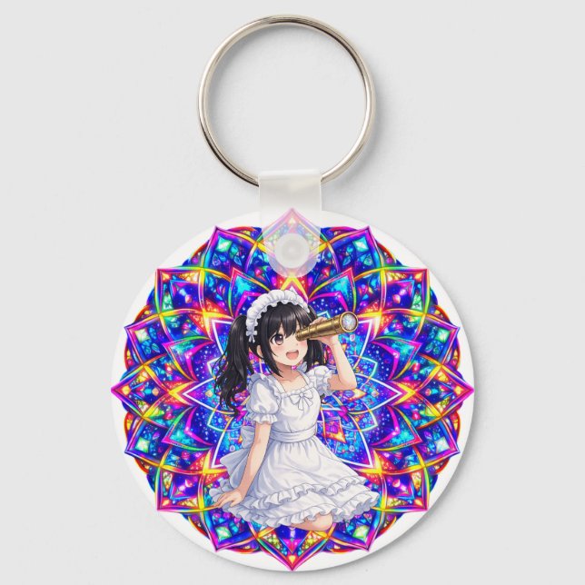 Mirabella’s Kaleidoscope Dreams –Schlüsselanhänger Nyckelring (Framsida)