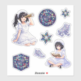 Mirabella’s Sparkle World – Kaleidoscope & Holo Klistermärken