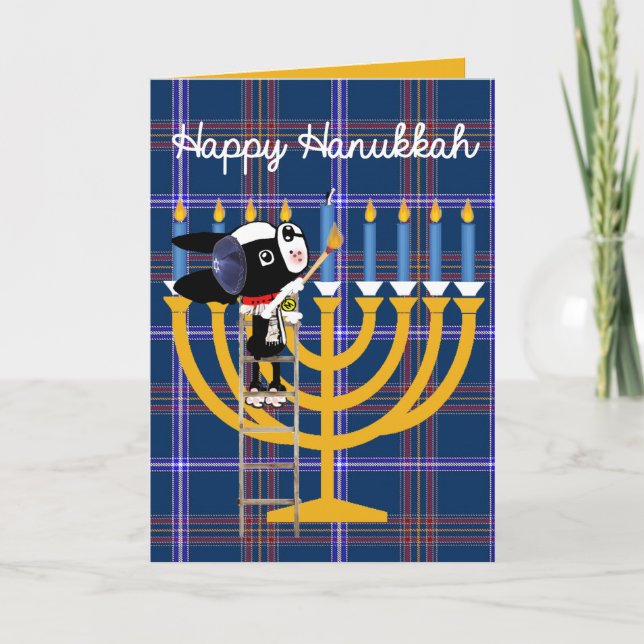 Mirabelle Holidayz18:s Hanukkah-kort Kort (Framsida)
