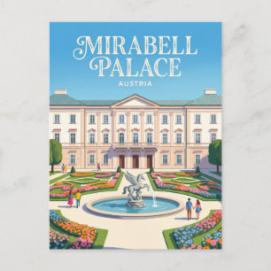 Mirabellpalatset Österrike Vykort