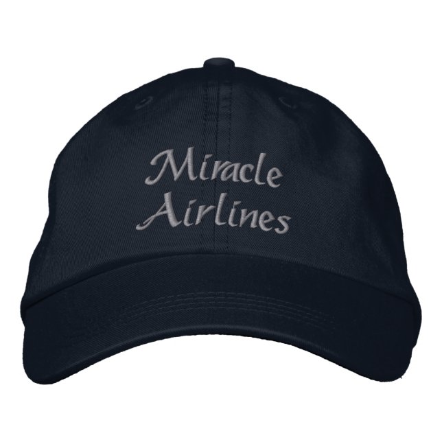 Miracle Airlines Broderad Keps (Framsida)