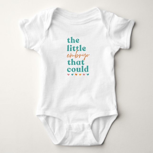 Miracle Baby, det lilla embryo som skulle kunna T Shirt (Framsida)