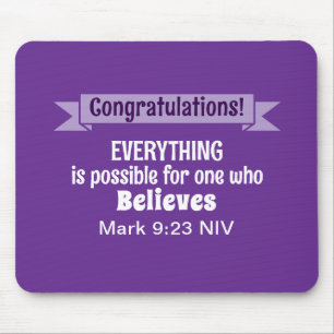 Miracle Bible Verse Christian Faith Royal Lila Musmatta