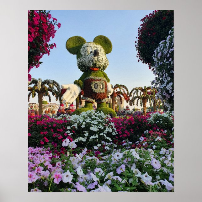 Miracle Garden, Dubai UAE Poster (Framsidan)