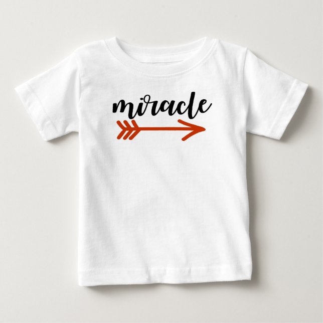 Miracle med pil t-shirt (Framsida)