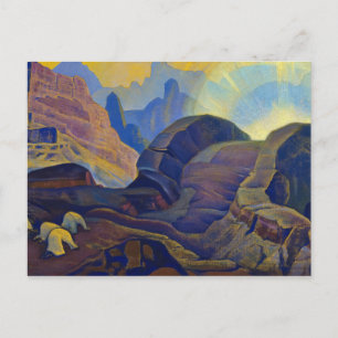 Miracle, Nicholas Roerich framträdande av Messiah Vykort
