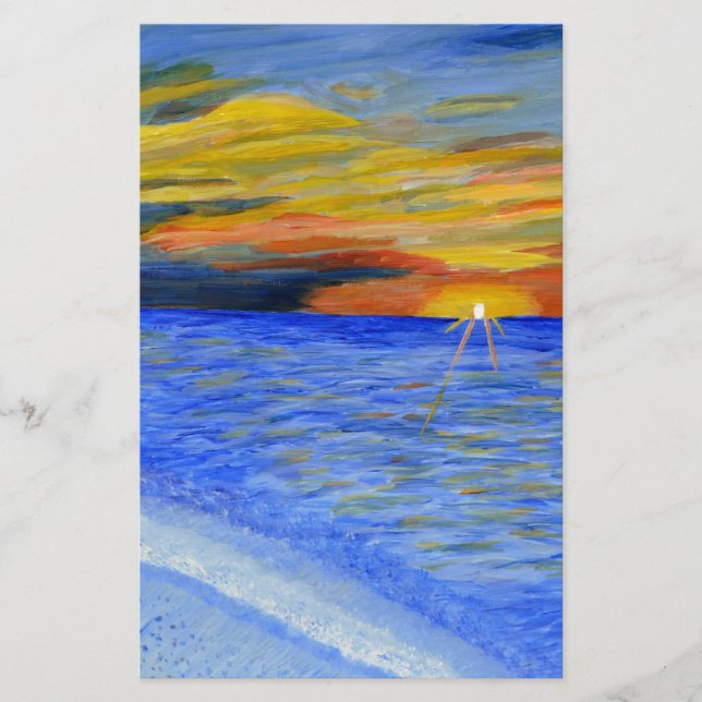 Miracle of Sunset Brevpapper (Framsida)