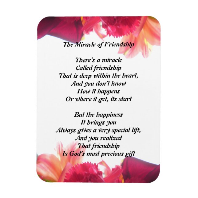 Miracle of Vänskap Magnet (Vertikal)