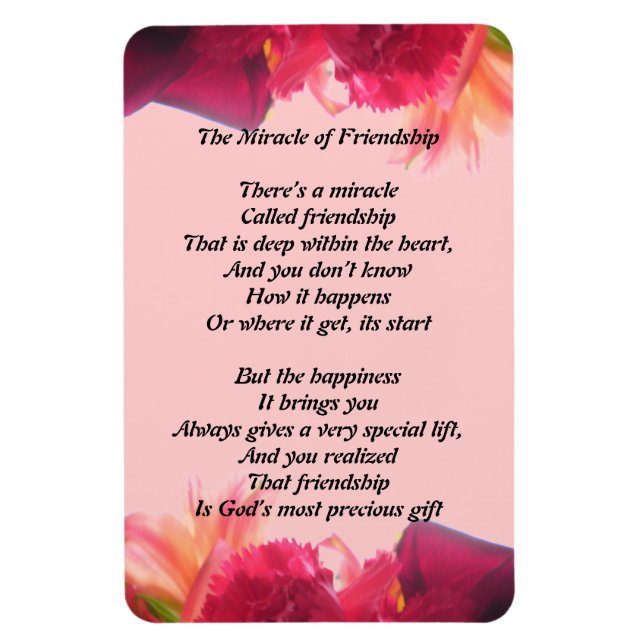 Miracle of Vänskap Magnet (Vertikal)