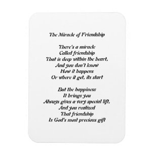 Miracle of Vänskap Magnet