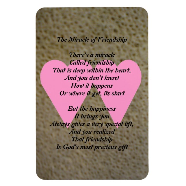 Miracle of Vänskap Magnet (Vertikal)