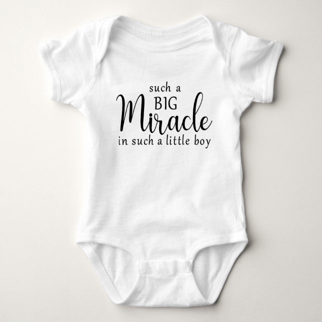 Miracle Pojke One Biet Outfit T Shirt (Framsida)