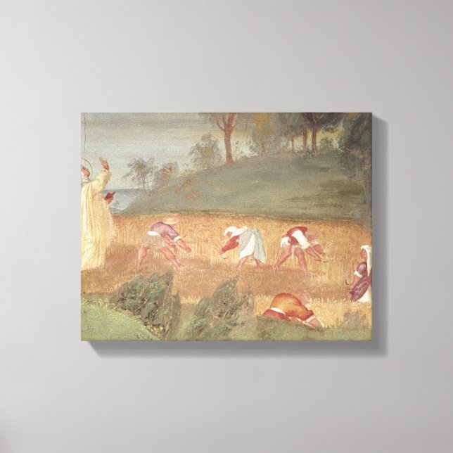 Miracles från St Clare of Assisi Canvastryck (Framsida)