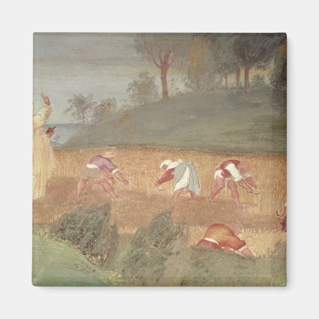 Miracles från St Clare of Assisi Magnet (Framsidan)