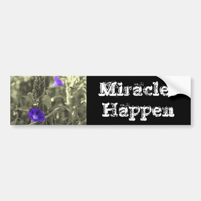 Miracles händer inspirationsinstruktionstumlare bildekal (Framsidan)