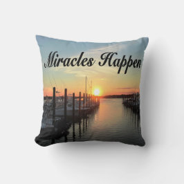 MIRACLES HÄNDER SUNSET FOTO DESIGN KUDDE