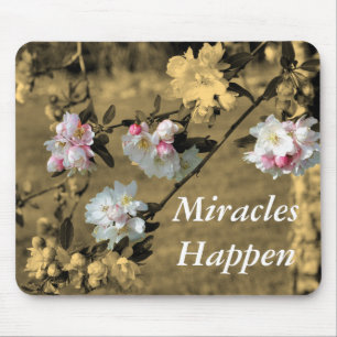 Miracles Hänger Vår Blommar inspiration Musmatta