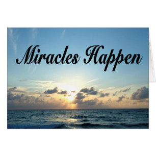 MIRACLES HAPPEN OBS KORT