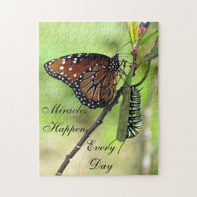 Miracles inträffar varje dag. pussel (Vertikal)