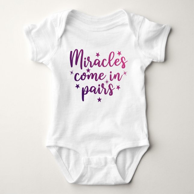 Miracles Kom i par två i Baby T Shirt (Framsida)