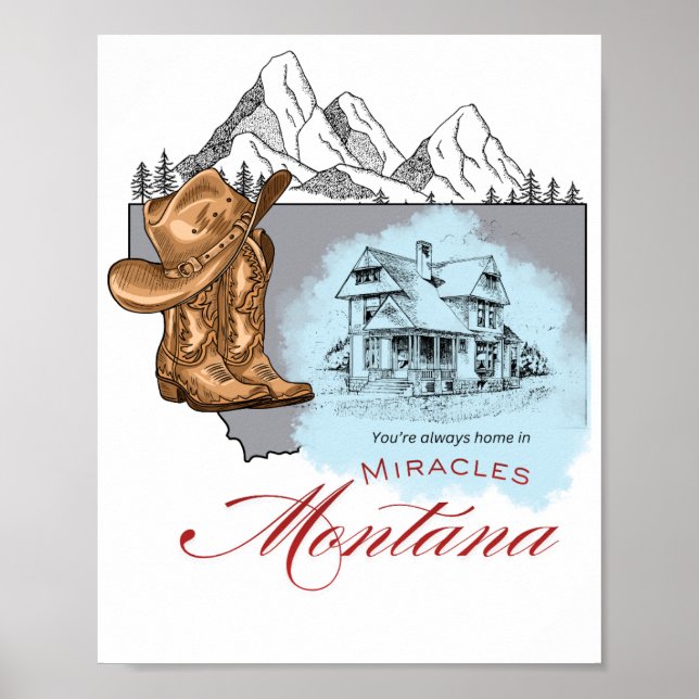 Miracles, Montana Poster (Framsidan)