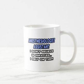 Miracles och anestesiologer assistenter kaffemugg