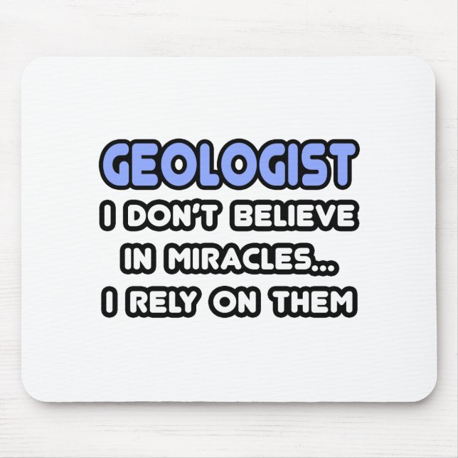 Miracles och Geologists Musmatta (Framsidan)