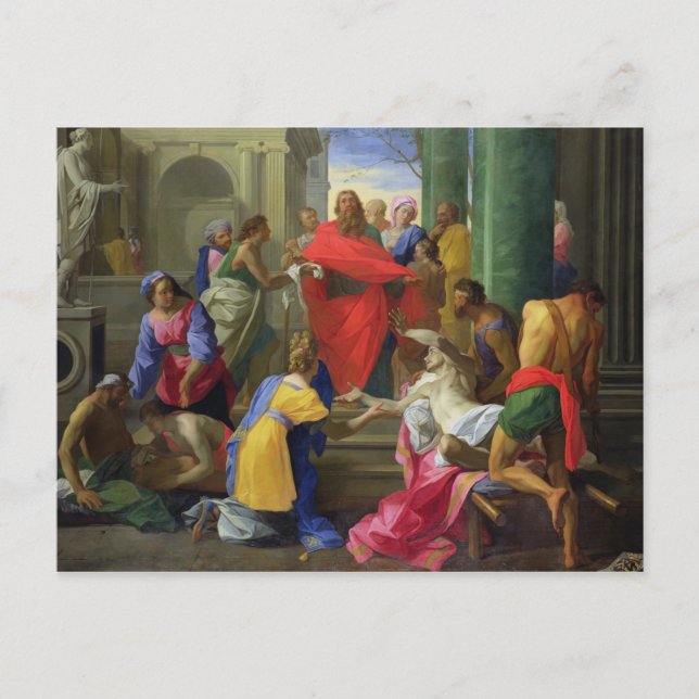 Miracles of St. Paul at Ephesus, 1693 Vykort (Framsida)