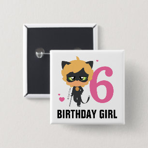 Miraculous Cat Noir Chibi Birthday Girl Knapp