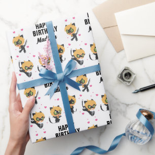 Miraculous Cat Noir Chibi Birthday Presentpapper