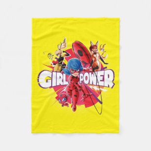 Miraculous Girl Power Fleecefilt