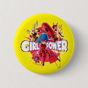Miraculous Girl Power Knapp