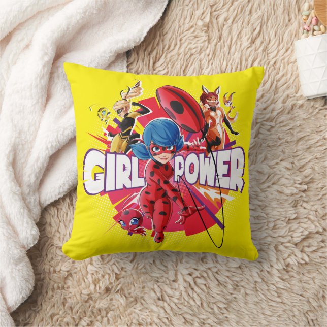 Miraculous Girl Power Kudde (Filt)