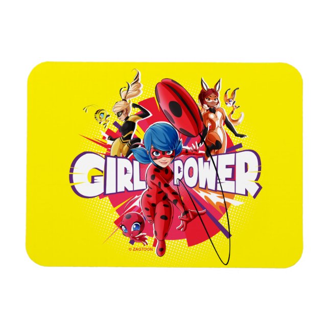 Miraculous Girl Power Magnet (Horisontell)
