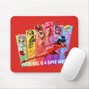 Miraculous Girls Varje flicka är en Toppen Hero Musmatta