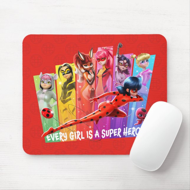 Miraculous Girls | Varje flicka är en Toppen Hero Musmatta (Med mus)