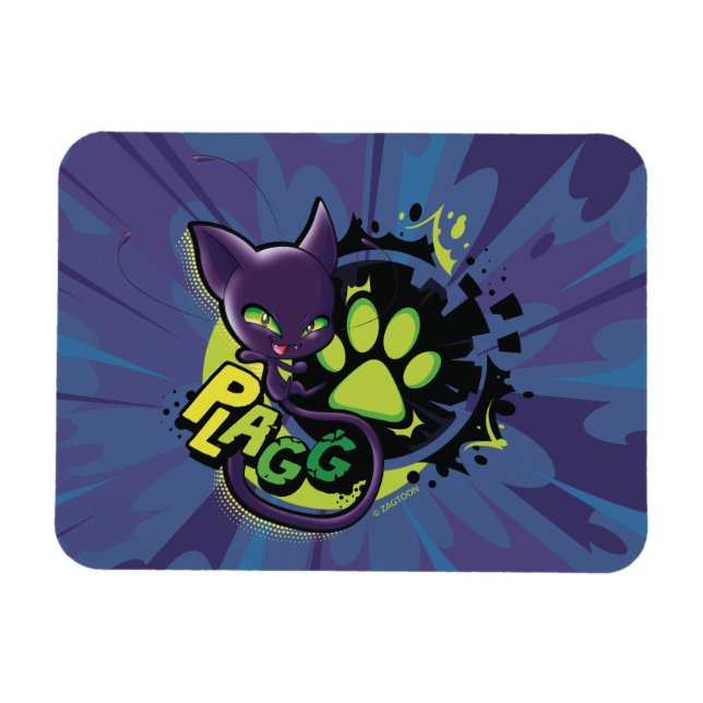 Miraculous Kwami Plagg Magnet (Horisontell)